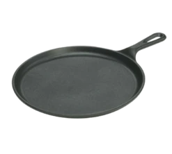 Lodge L9OG3 10.62" Dia. X 1.5" H Seasoned With Oil Cast Iron Griddle (3 Each Per Case)