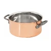 Matfer Bourgeat 367020 3.5 Qt. Stainless Steel Or Copper Bourgeat Casserole Pan