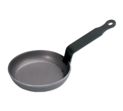 Matfer Bourgeat 062040 4-3/4" Dia. Steel Blini Pan
