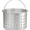 Winco ALSB-40 40 Qt Aluminum Steamer Basket