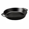 Lodge BW10BSK 10.25" Dia. Cast Iron Round Baker's Skillet With Handles (3 Each Per Case)