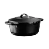 Lodge L1SP3 1 Qt. Cast Iron Cover With Self Basting Tips Serving Pot
