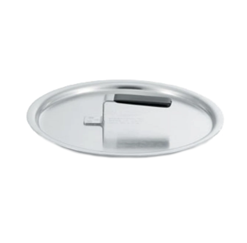 Vollrath 67312 7.88" Dia. Round Aluminum Wear-Ever Flat Cover 1 Vollrath 67312 7.88" Dia. Round Aluminum Wear-Ever Flat Cover