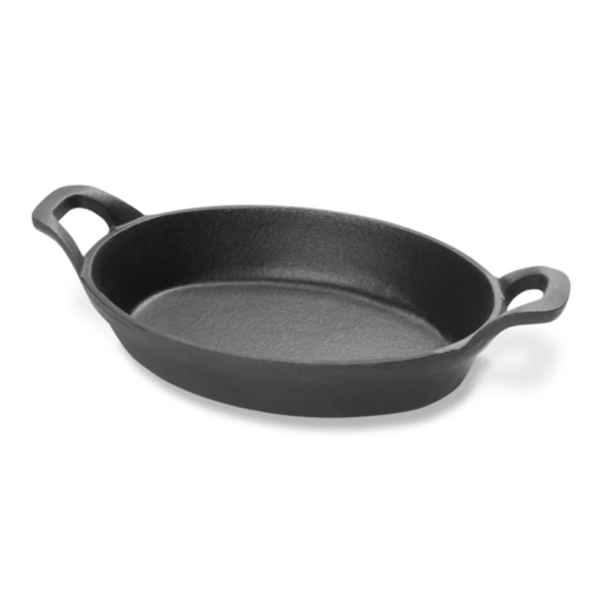 Vollrath 59743 25.4 Oz. Cast Iron Without Lid Mini Oval Casserole Dish 1 Vollrath 59743 25.4 Oz. Cast Iron Without Lid Mini Oval Casserole Dish