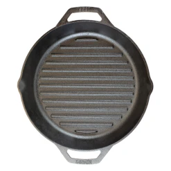 Lodge L10GPL 12" Dia. Dual Handled Cast Iron Grill Pan (3 Each Per Case) -Culinarydepotinc Sales 13ac13f0 6350 43ce bfca 6d9e6521de4e 88355.1675124363