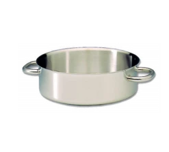 Matfer Bourgeat 697040 17 Qt. Aluminum Bourgeat Excellence Brazier Pan