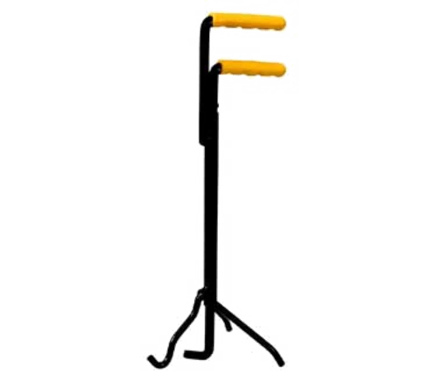 Lodge A5DLL 16.13" High Temperature Black Finish Yellow Handle Deluxe Lid Lifter (4 Each Per Case) 1 Lodge A5DLL 16.13" High Temperature Black Finish Yellow Handle Deluxe Lid Lifter (4 Each Per Case)