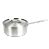 Thunder Group SLSSP020 2 Qt. Stainless Steel Welded Handle Sauce Pan With Lid