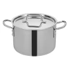 Winco TGSP-6 6 Qt Tri-Gen Induction-Ready Stock Pot