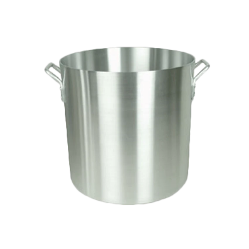Thunder Group ALSKSP015 200 Qt. Aluminum With Riveted Handle Stock Pot 1 Thunder Group ALSKSP015 200 Qt. Aluminum With Riveted Handle Stock Pot