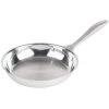 Vollrath 47751 9.38" Stainless Steel And Aluminum Intrigue Stainless Steel Fry Pans With Natural Finish