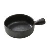 Yanco DB-4106 18 Oz. Porcelain Diamond Black Skillet