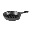 Lodge L3GP 6.68" Dia. X 1.63" H Ribbed Cooking Surface Cast Iron Grill Pan (6 Each Per Case)
