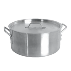 Thunder Group SLSBP030 30 Qt. Stainless Steel Encapsulated Base Brazier With Lid