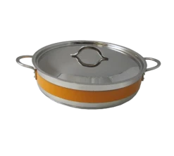 Bon Chef 60032CFORANGE 9 Qt. Stainless Steel Classic Country French Pot