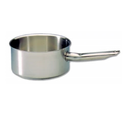 Matfer Bourgeat 691024 4.75 Qt. Aluminum And Stainless Steel Excellence Sauce Pan