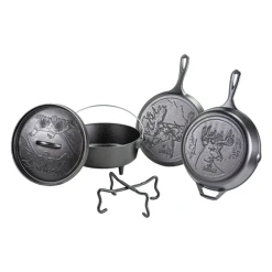 Lodge L5WLSETA 5-Piece Seasoned With Oil Cast Iron Wild Life Series Cookware Set (1 Set) -Culinarydepotinc Sales 3af470c5 13fe 4d53 b5f9 9e913ec392b9 97788.1700694186