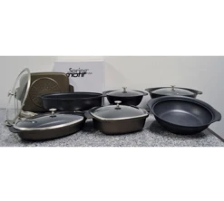 Spring USA 8260-8/32 12 3/4" L X 10 3/4"W Aluminum Motif Induction-Ready Tray