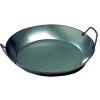 Matfer Bourgeat 062051 14-1/8" Dia. Steel Round Paella Pan