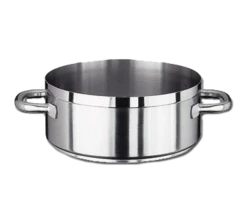 Vollrath 3328 28 1 / 2 Qt. Stainless Steel Centurion Casserole / Brazier Pan