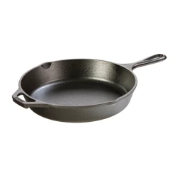 Lodge L8SKWLDR 10.6875" Round Cast Iron With Helper Handle Wildlife Series Skillet (3 Each Per Case)