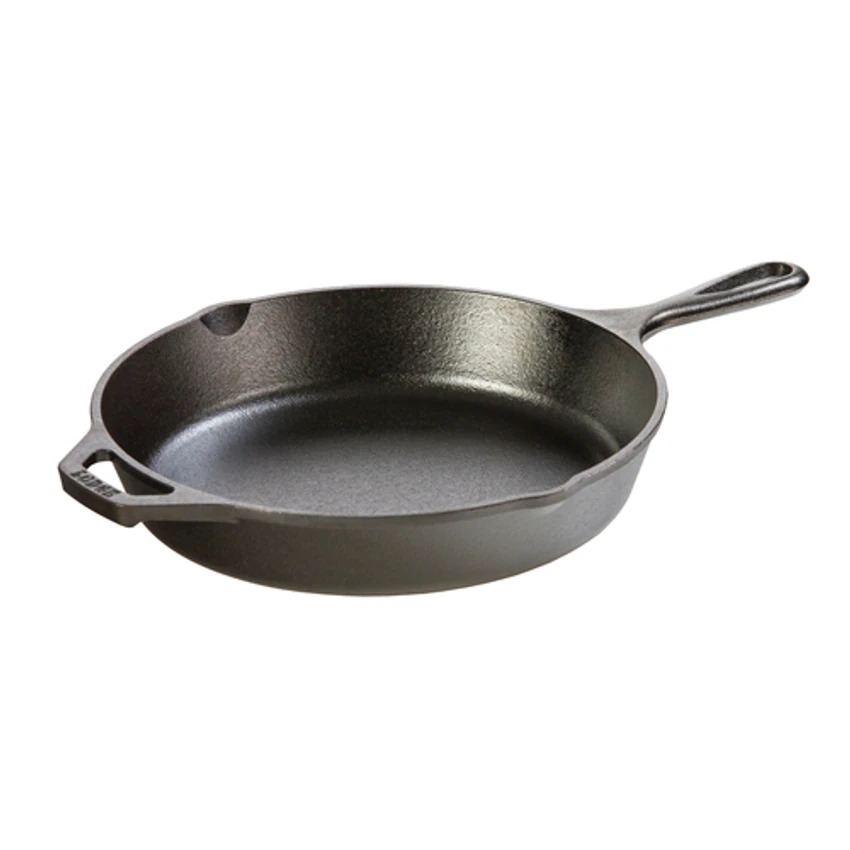 Lodge L8SKWLDR 10.6875" Round Cast Iron With Helper Handle Wildlife Series Skillet (3 Each Per Case) 1 Lodge L8SKWLDR 10.6875" Round Cast Iron With Helper Handle Wildlife Series Skillet (3 Each Per Case)