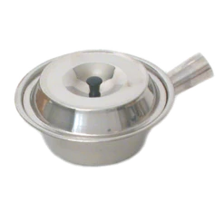 Town 34752/DZ 32 Oz. Aluminum Sauce Pan - 1 Dozen