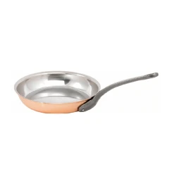 Matfer Bourgeat 369024 9.5" Stainless Steel And Aluminum Bourgeat Frying Pan