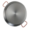 Matfer Bourgeat 70522 7-7/8" Dia. Steel Round Paella Pan