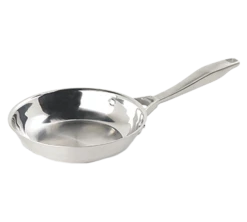 Vollrath 47750 7.81" Natural Finish Stainless Steel Intrigue Stainless Steel Fry Pans