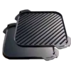 Lodge LSRG3 10.5" W X 10.5" D Square Single Burner Cast Iron Griddle (3 Each Per Case)