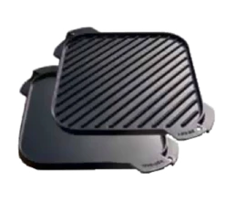 Lodge LSRG3 10.5" W X 10.5" D Square Single Burner Cast Iron Griddle (3 Each Per Case)