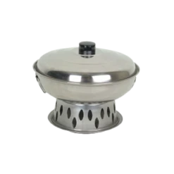 Thunder Group SLAL005 Stainless Steel Fuel Holder Wok Base