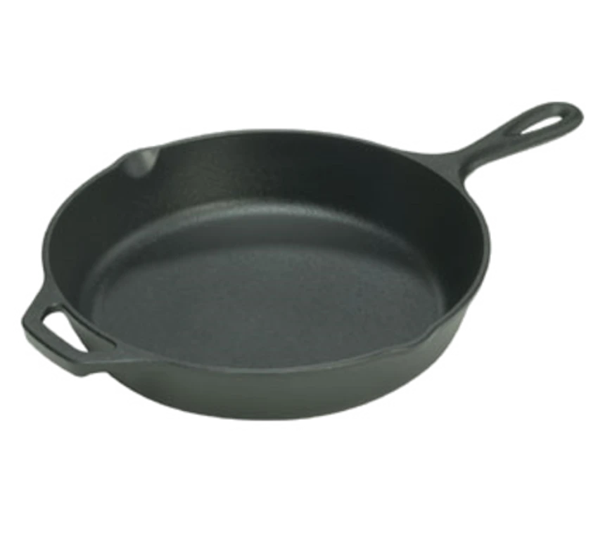 Lodge L10SK3 12.5625" Round Cast Iron With Helper Handle Skillet (3 Each Per Case) 1 Lodge L10SK3 12.5625" Round Cast Iron With Helper Handle Skillet (3 Each Per Case)