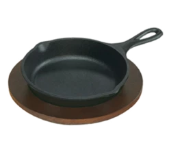 Lodge U3RP 8" W X 8" D Round Wood Underliner (6 Each Per Case)