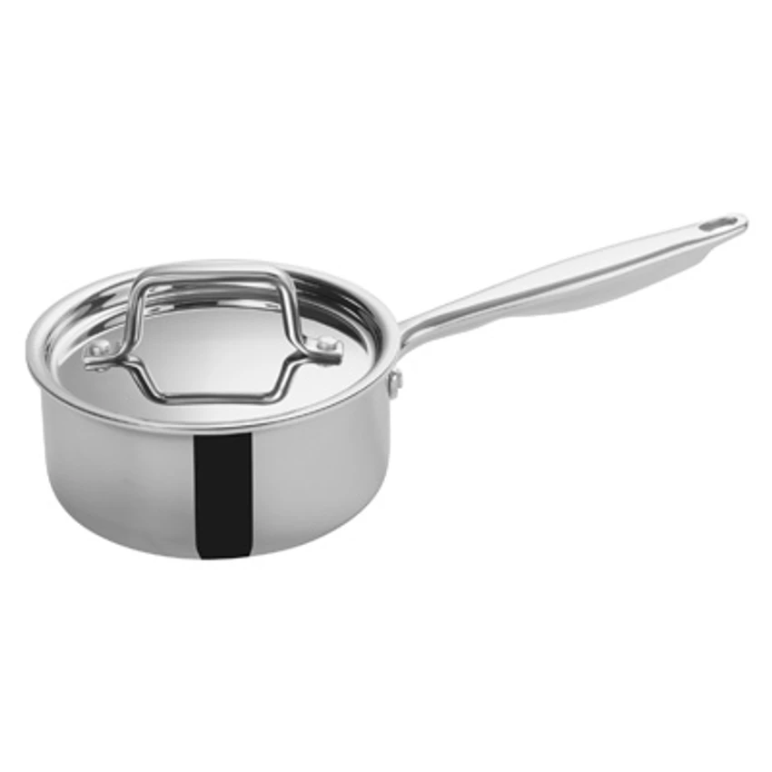 Winco TGAP-2 1.50 Qt Tri-Ply Tri-Gen Induction-Ready Sauce Pan 1 Winco TGAP-2 1.50 Qt Tri-Ply Tri-Gen Induction-Ready Sauce Pan