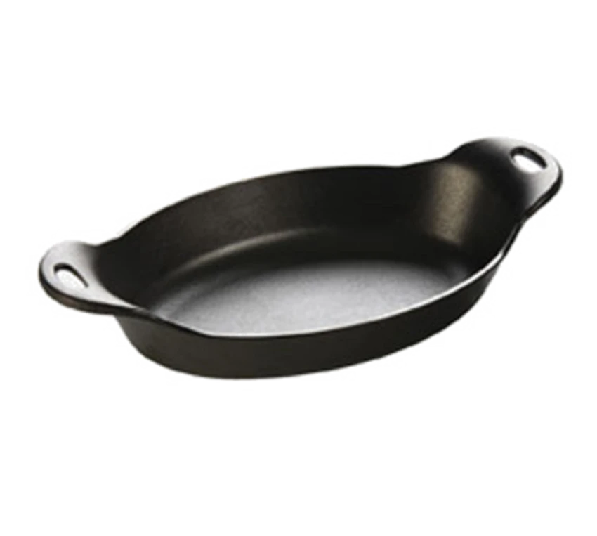 Lodge HOSD 36 Oz. Cast Iron Oval Server With Handles (4 Each Per Case) 1 Lodge HOSD 36 Oz. Cast Iron Oval Server With Handles (4 Each Per Case)