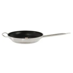 Thunder Group SLSFP4112 12" Dia. Stainless Steel Uncoated Fry Pans