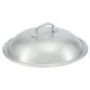 Vollrath 49426 12.75" Dia. 3-Ply Construction Satin Finish Interior & Exterior With Mirror Finish Handle Miramar High Dome Cover