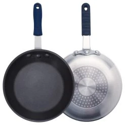 Winco AFPI-8NH Stainless Steel And Aluminum Fry Pan