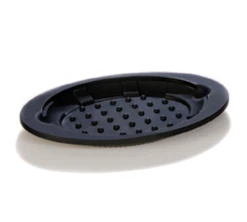 Lodge USO11 13" W X 8.75" D Silicone Oval Underliner (6 Each Per Case)