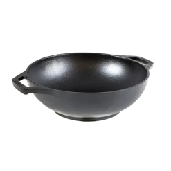 Lodge L6MW 6.44" Cast Iron Oven Safe Dual Handles Mini Wok (6 Each Per Case)