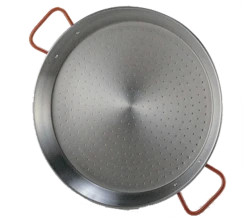 Matfer Bourgeat 71052 35-1/2" Steel Round Paella Pan