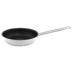 Thunder Group SLSFP308 8" Dia. Round Stainless Steel Coated Fry Pans