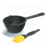 Lodge LMPB21 20 Oz. Cast Iron With Silicon Basting Brush Melting Pot (3 Each Per Case)