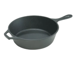 Lodge L10DSK3 12.125" Round Cast Iron With Helper Handle Skillet (2 Each Per Case)