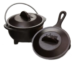Lodge H5MS 1.06" D Cast Iron Mini Skillet (6 Each Per Case)