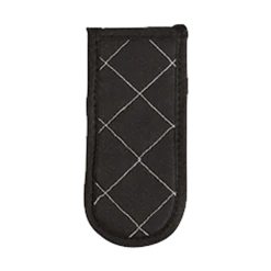 San Jamar 804BG-BK 3-1/4" X 6-1/2" Quilted BestGuard Handle Holder - 1 Dozen