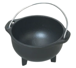 Lodge HCK 1 Pint Round Cast Iron Country Kettle (6 Each Per Case)