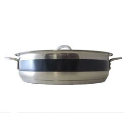 Bon Chef 60030CFCOBALTBLUE 6 Qt. Stainless Steel Classic Country French Pot